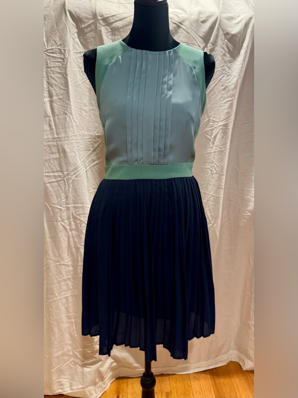 Chelsea28 Colorblock Fit & Flare Dress